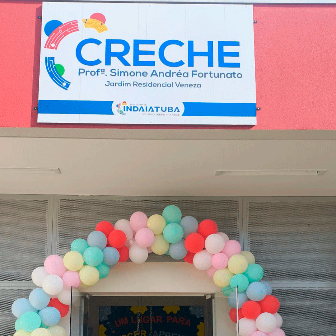 Foto da patrona — Creche Prof.ª Simone Andréa Fortunato
